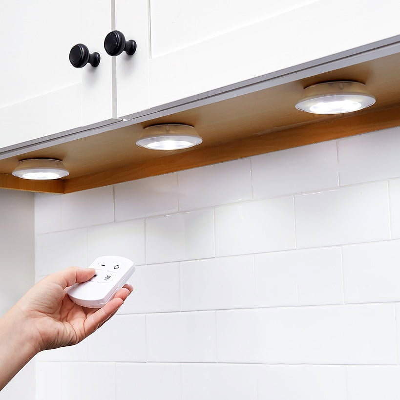 Wireless LED Puck Lights