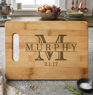 Personalized Bamboo Cutting Boards
