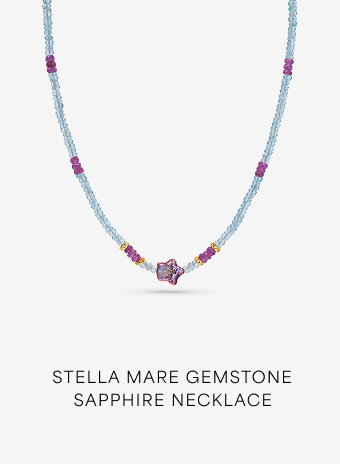Stella Mare Gemstone Sapphire Necklace