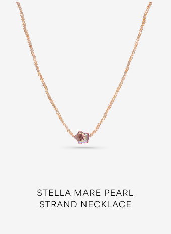 Stella Mare Pearl Strand Necklace