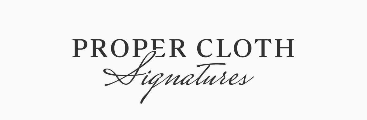 Proper Cloth Signatures