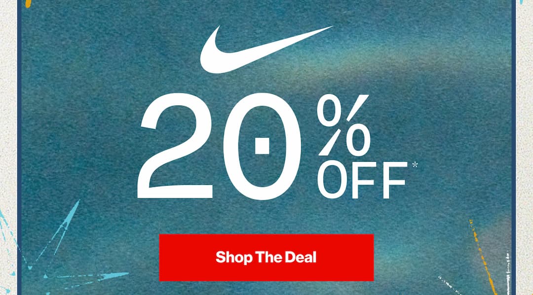 20% Off Nike