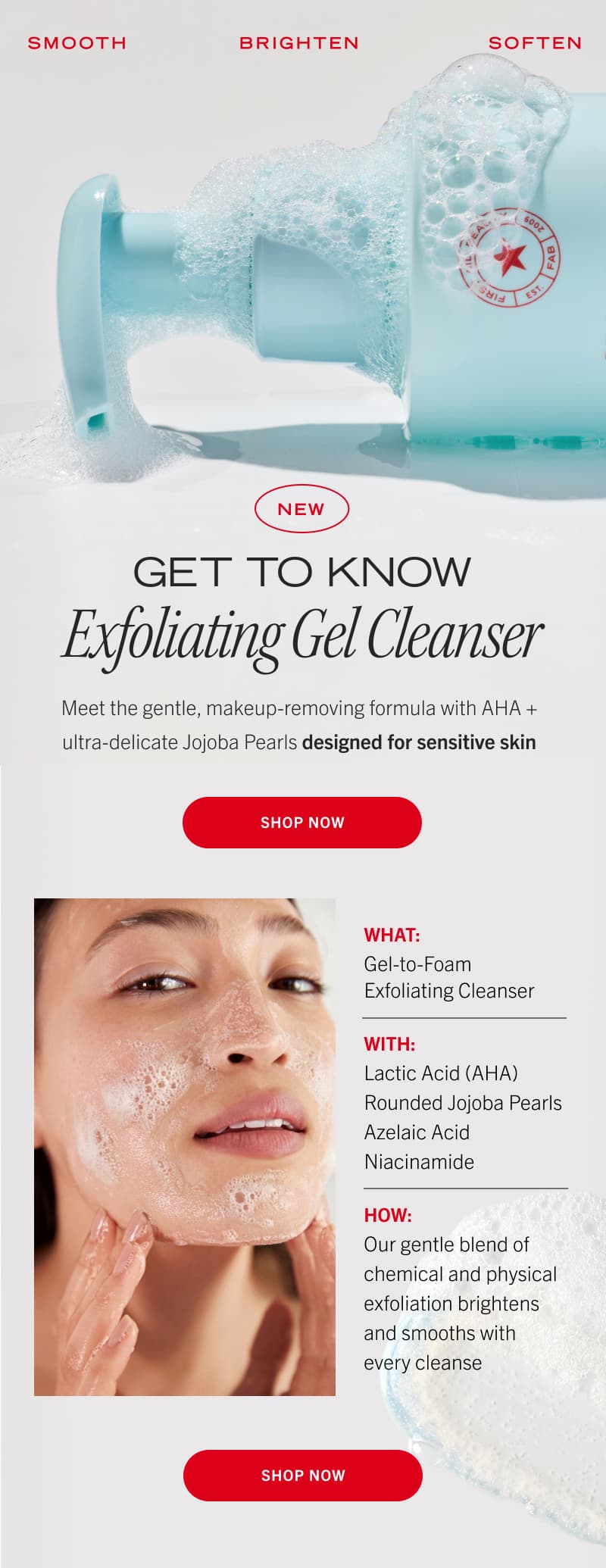 Exfoliating Face Cleanser
