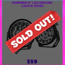 Domin8r 9 LED Driving Lights (Pair) - Sold Out