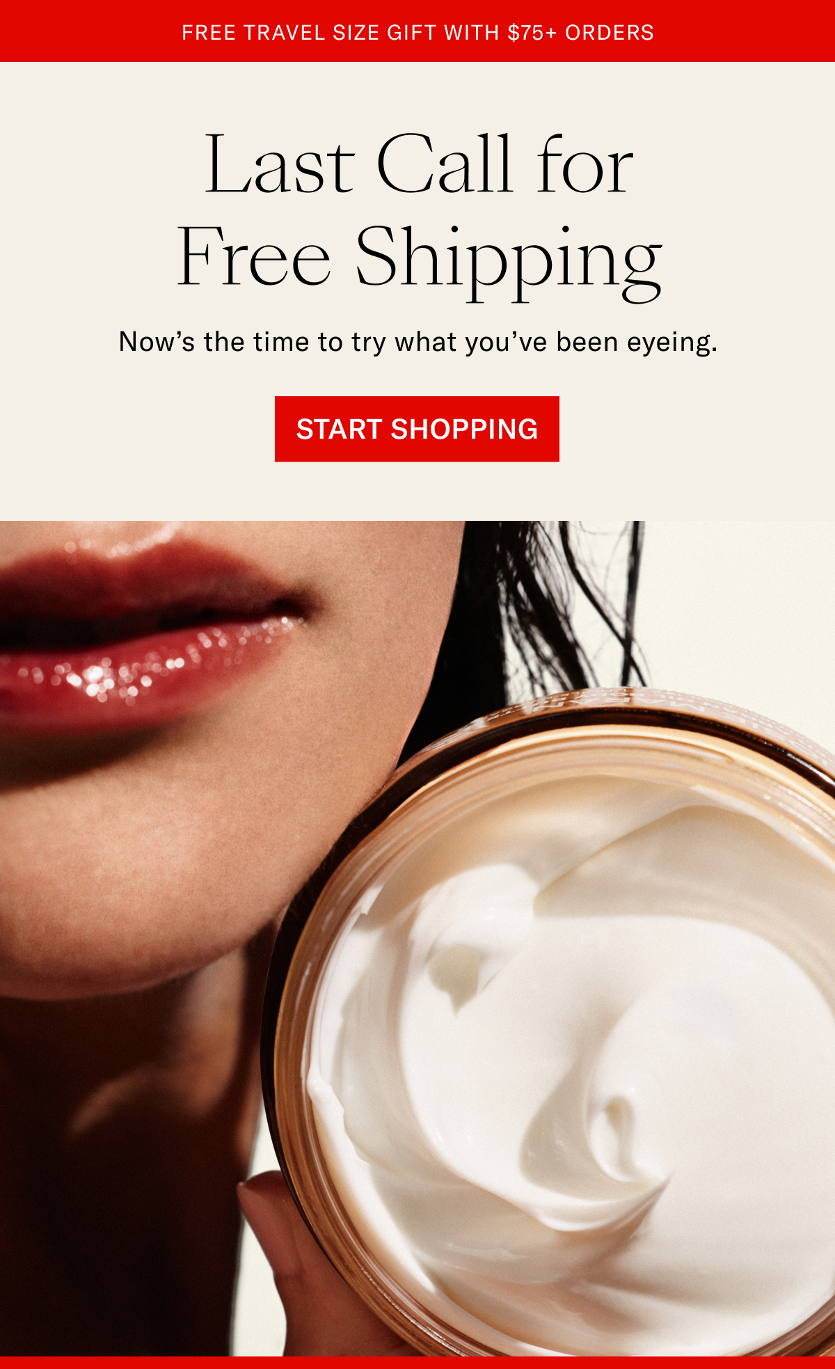 Last Call for Free Shipping