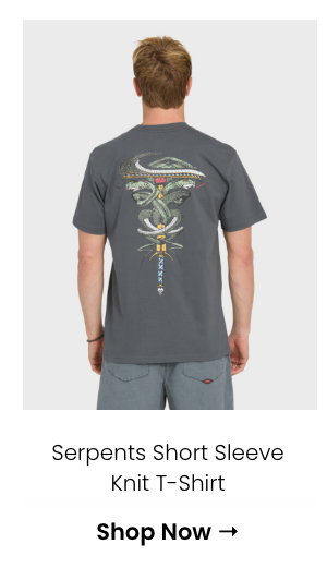 Serpents Short Sleeve Knit T-Shirt