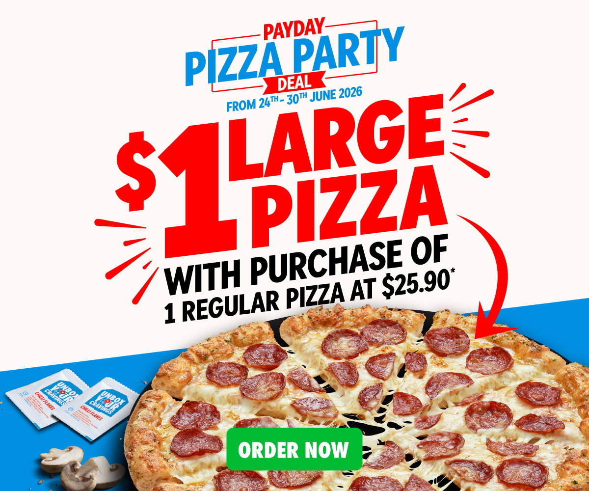 Payday Large Pizza from $1