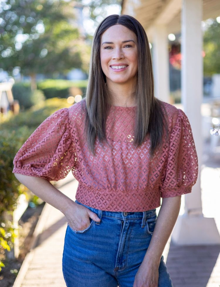 My Sweet Sunshine Studio wearing Cotton Lace