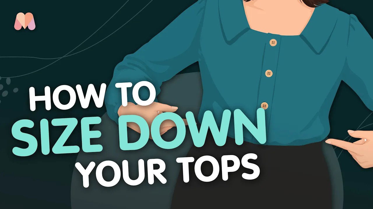 Learn how to size down a top with Jo
