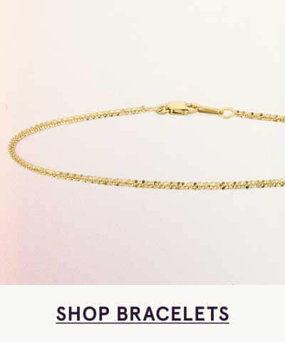 Dainty gold textured link bracelet.  Click here to shop bracelets