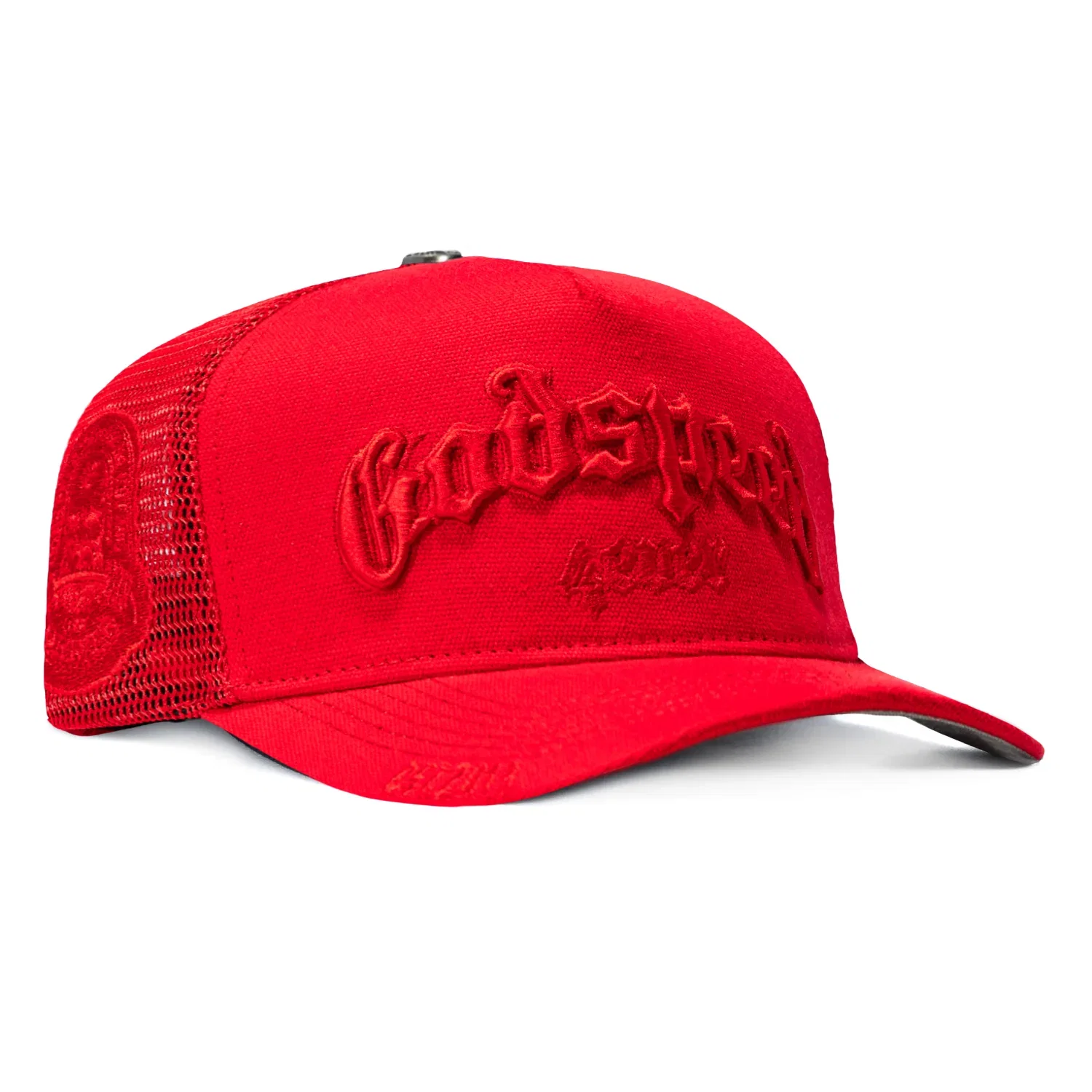 Image of Godspeed Forever Trucker Snapback Hat - Red