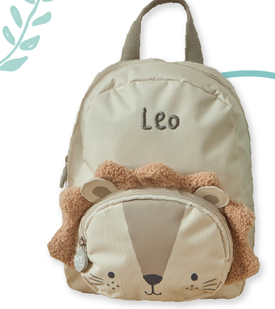 Personalised Lion Mini Backpack