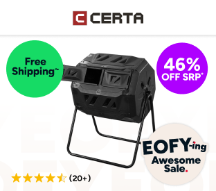 Certa 160L Outdoor Tumbling Compost Bin Product Image