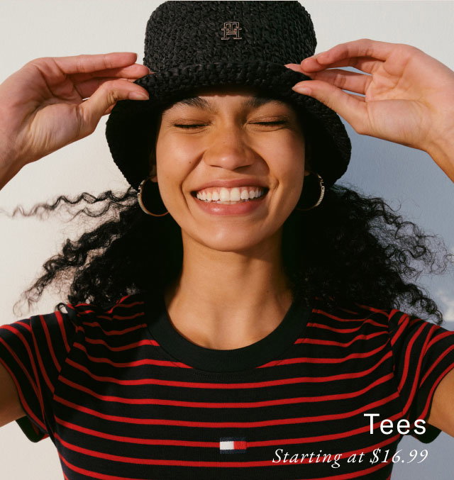                                             Tees starting at $16.99 