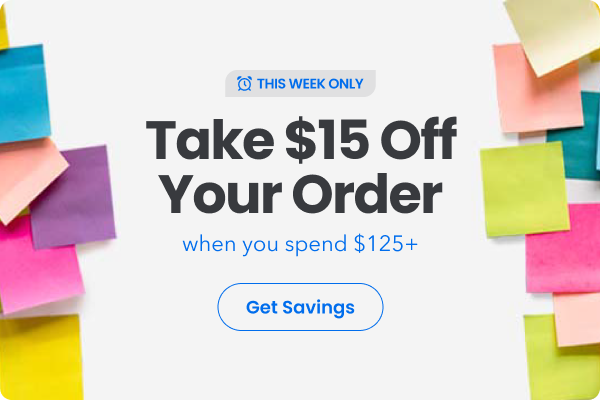 $15 Off Orders of $125 or more