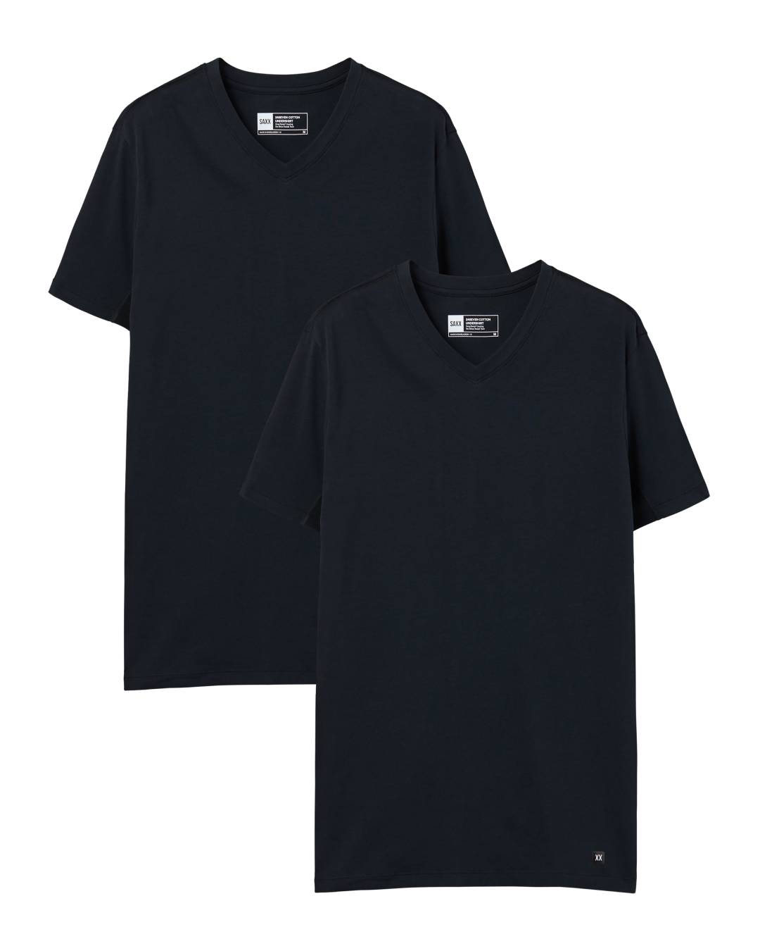 DropTemp® Dry Cotton V-Neck Undershirt (2 Pack)