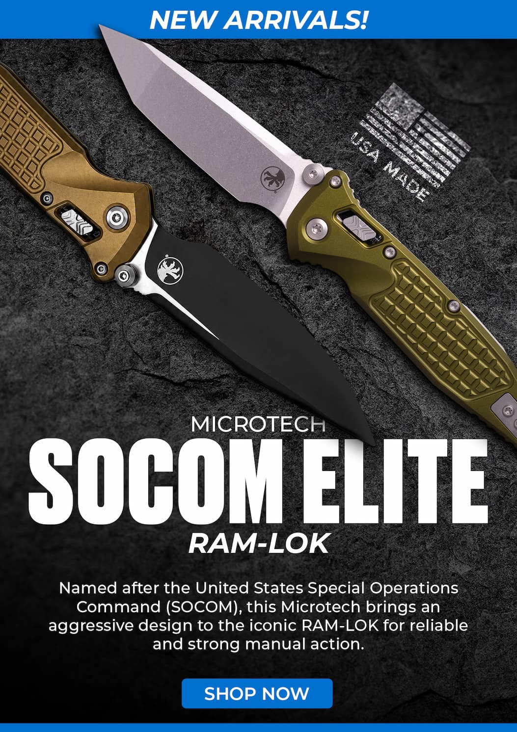 Microtech Socom Elite Ram-Lok
