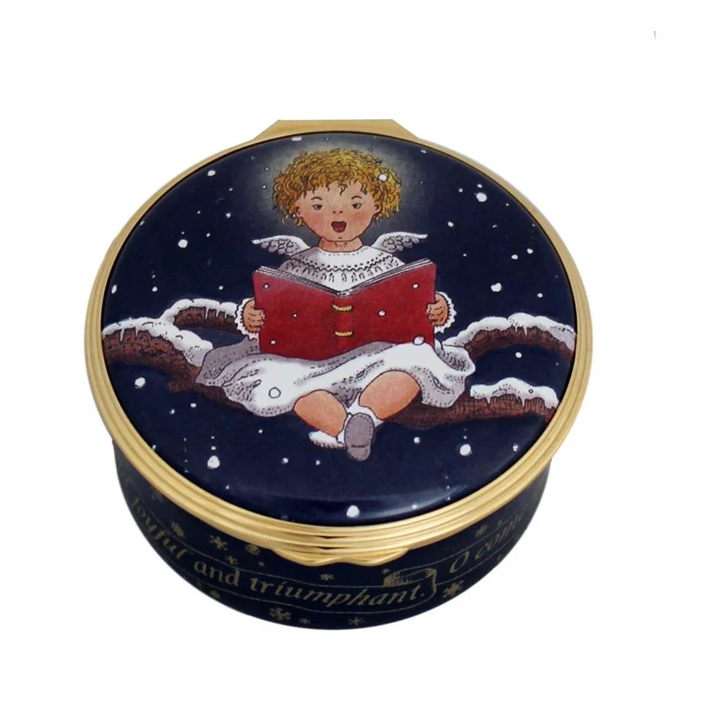 Image of Cherub Singing Musical Box