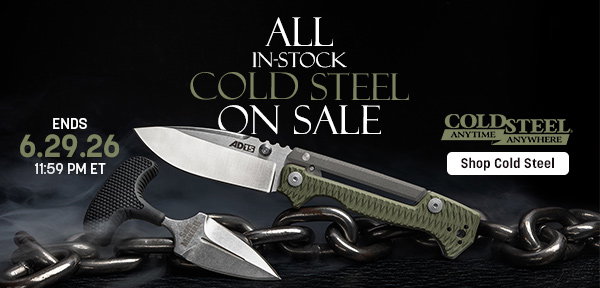 Cold Steel Sale