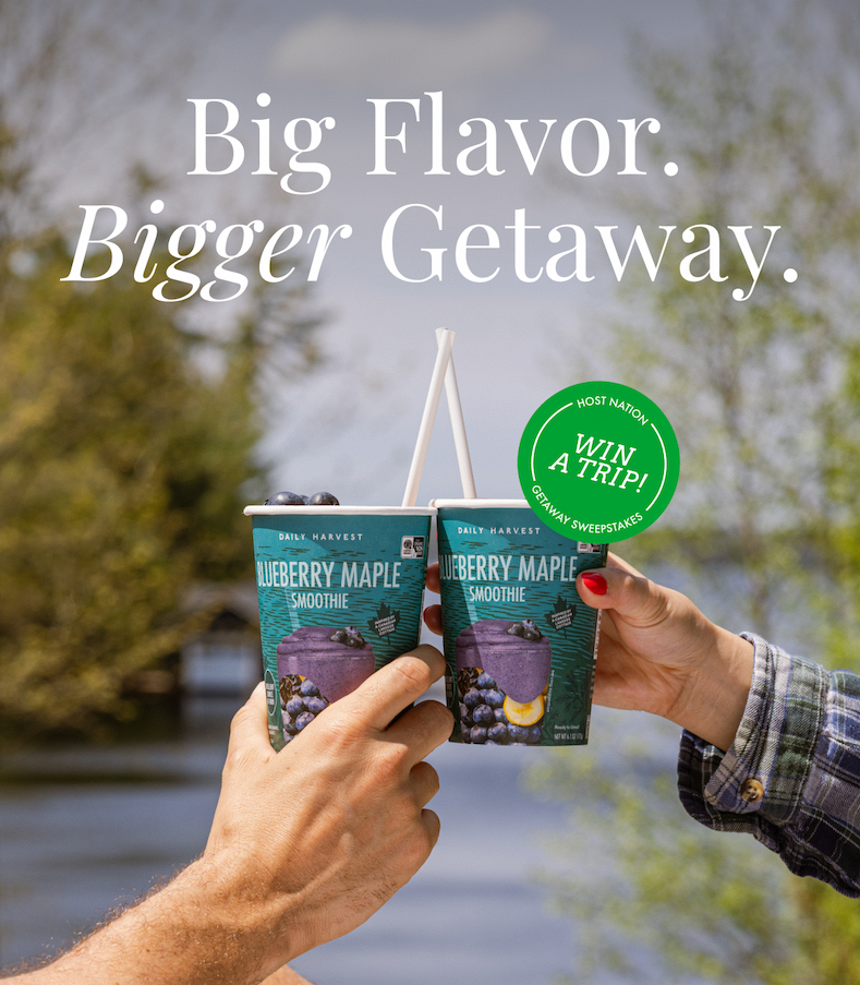 Big Flavor. Bigger Getaway.