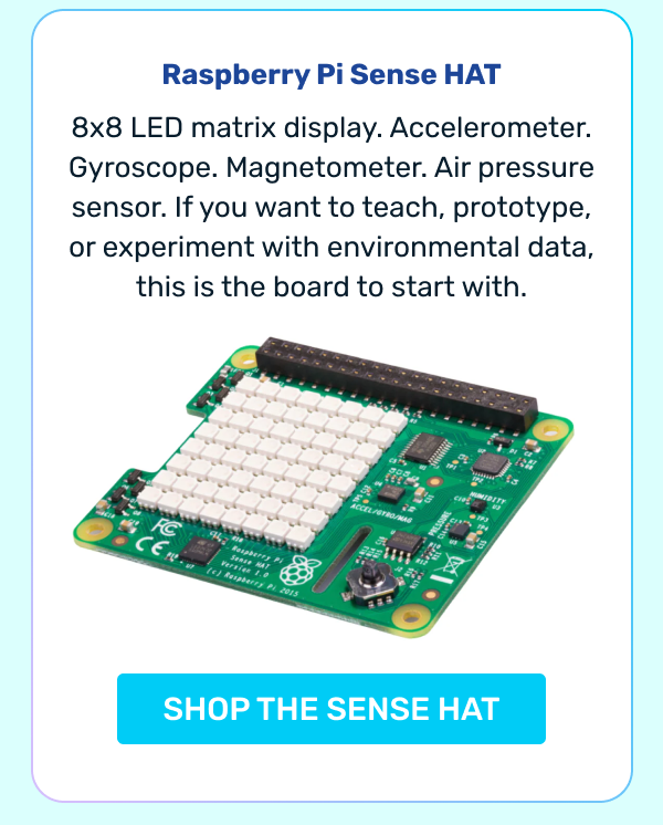 SHOP THE SENSE HAT