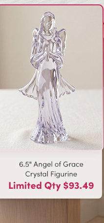 Waterford Crystal | Limited Quantity $93.49 | 6.5" Angel of Grace Crystal Figurine