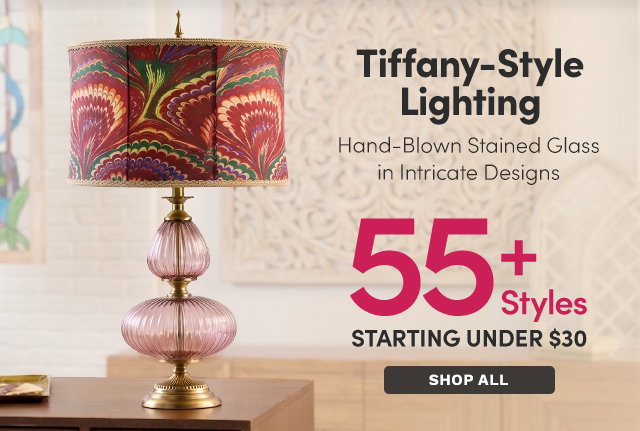 Tiffany-Style Lighting | 55+ Styles Starting Under $30