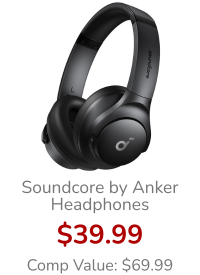 Soundcore by Anker Q20i Wireless Hybrid ANC Over-Ear Headphones 