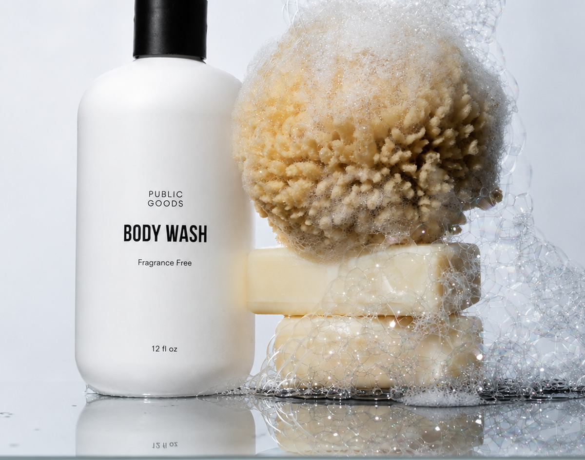 PUBLIC GOODS BODY WASH Fragrance Free 12 fl oz