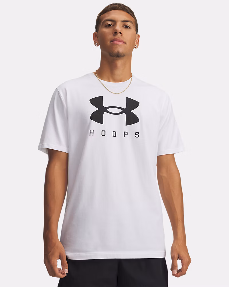 UA Hoops Logo Men's Short Sleeve
