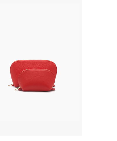 Travel Case Set Red