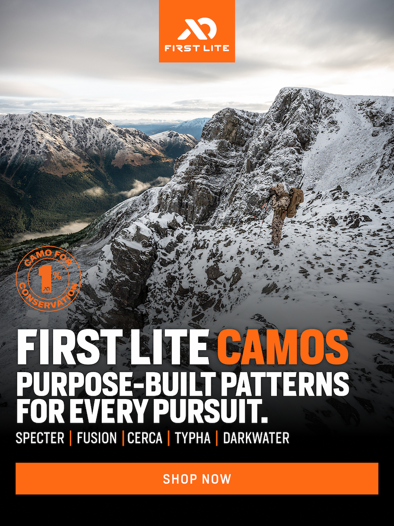 First Lite Camos: Purpose-built patterns for every pursuit