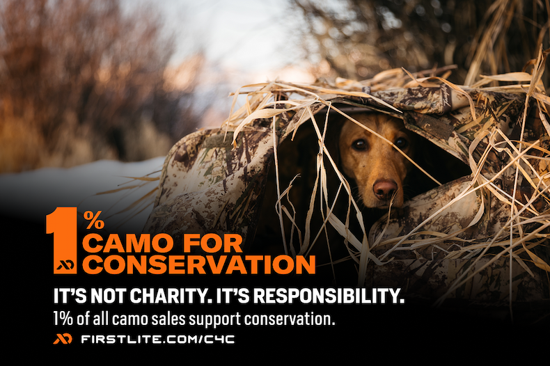 1% of all camo sales support conservation