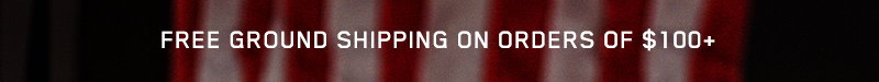 Free Ground Shipping On Orders Of $100+