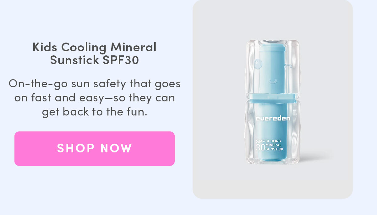 Kids Cooling Mineral Sunstick SPF30