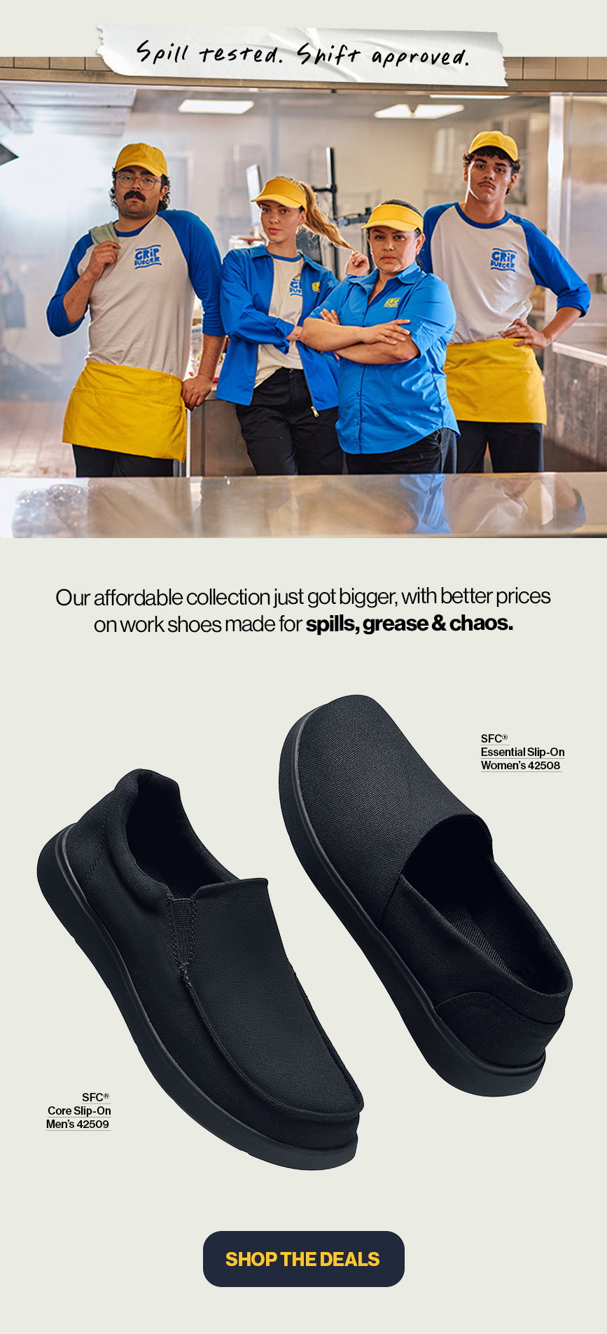 Shop affordable non-slip work shoes