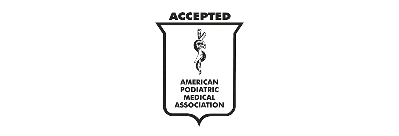 The APMA Seal of Acceptance — Accepted by the American Podiatric Medical Association