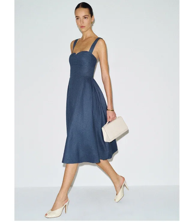 Roma Linen Dress