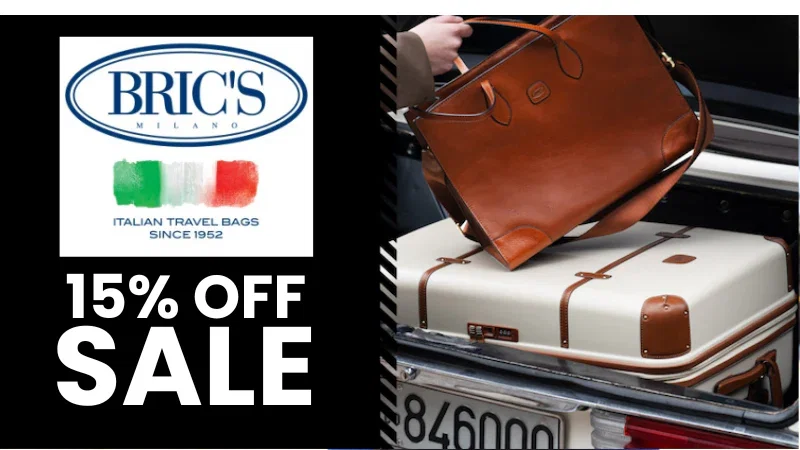15% off Bric's