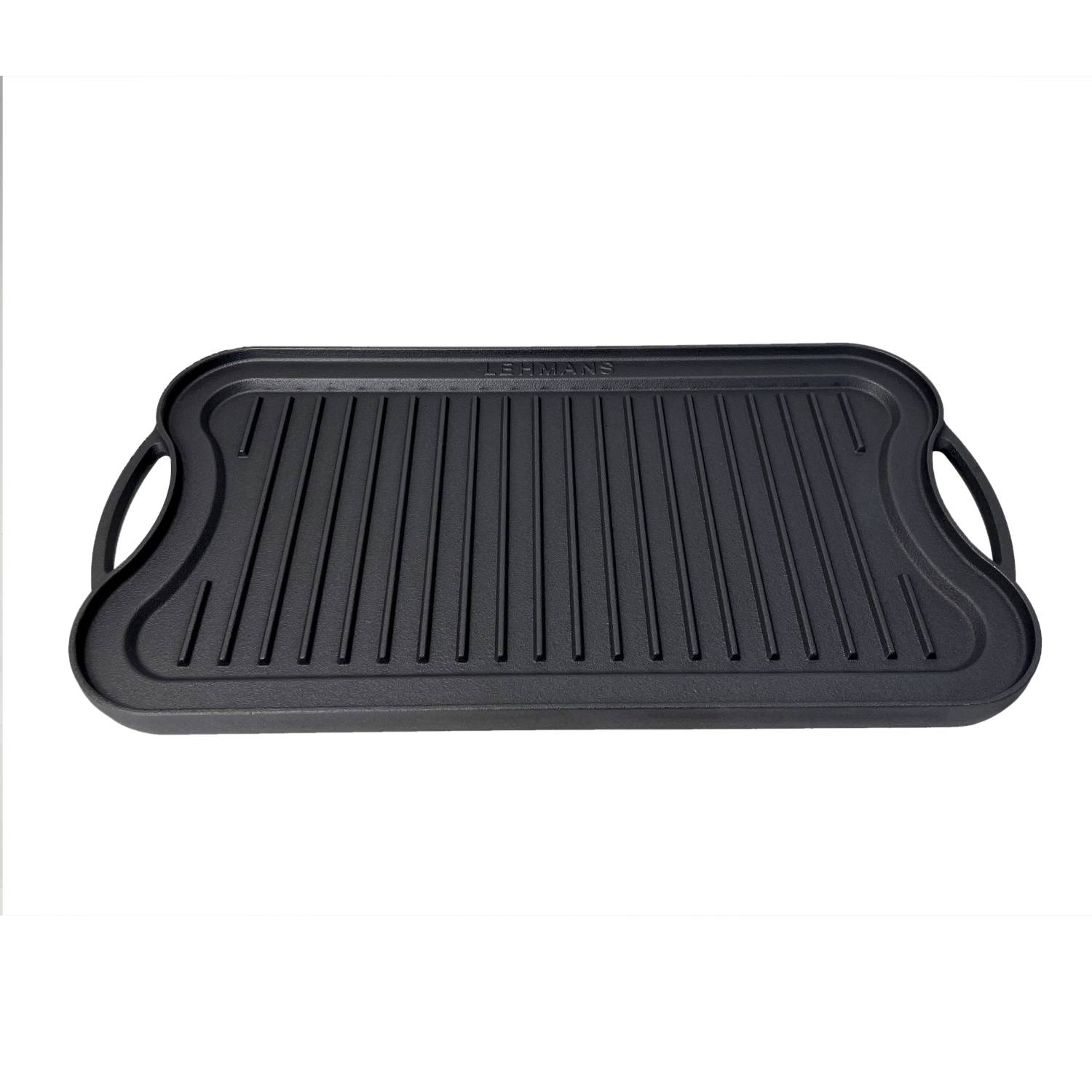 Image of Lehman's Nitrogen Hardened Cast Iron Griddle - 2-Sided