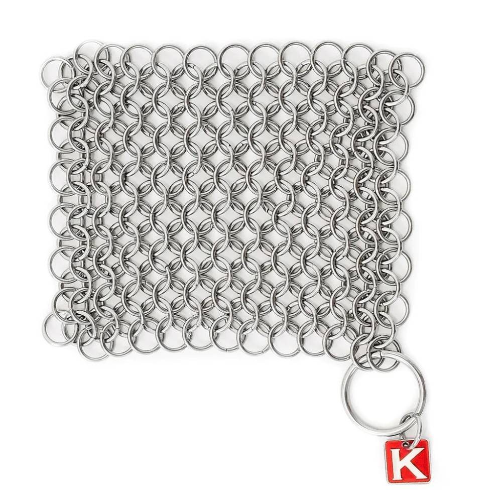 Image of Chainmail Scrubber for Cast Iron Pans