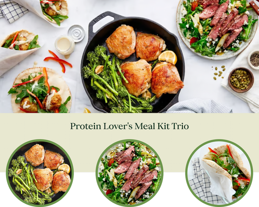 Protein Lover's Meal Kit Trio