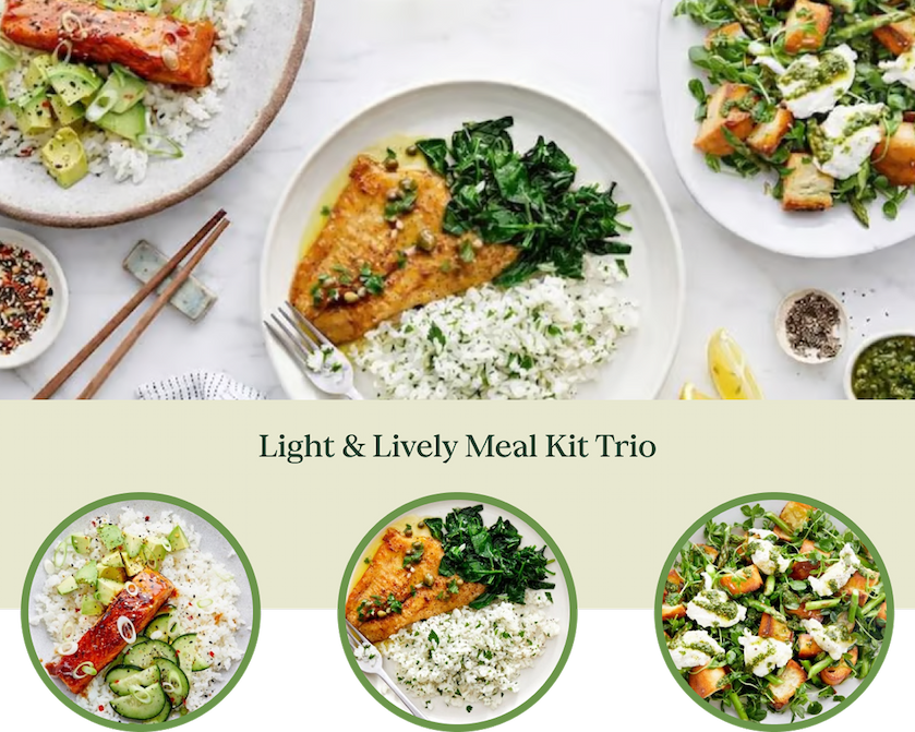 Light & Lively Meal Kit Trio