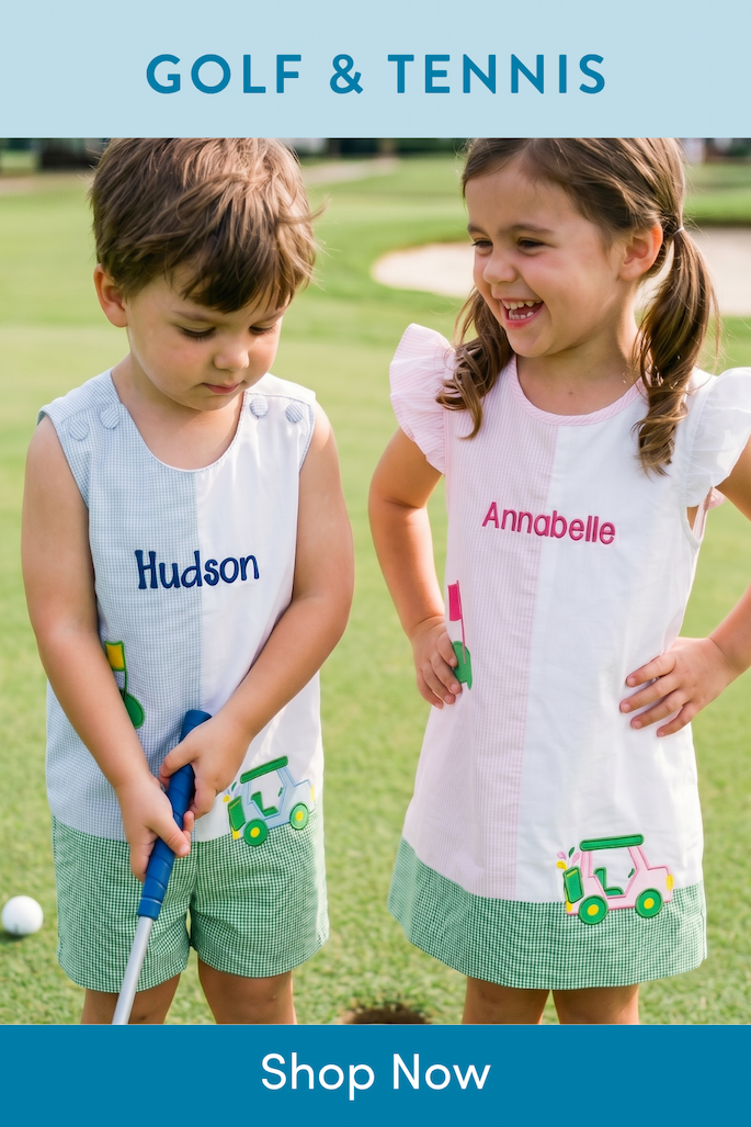 FREE Monograms - Golf & Tennis Collection
