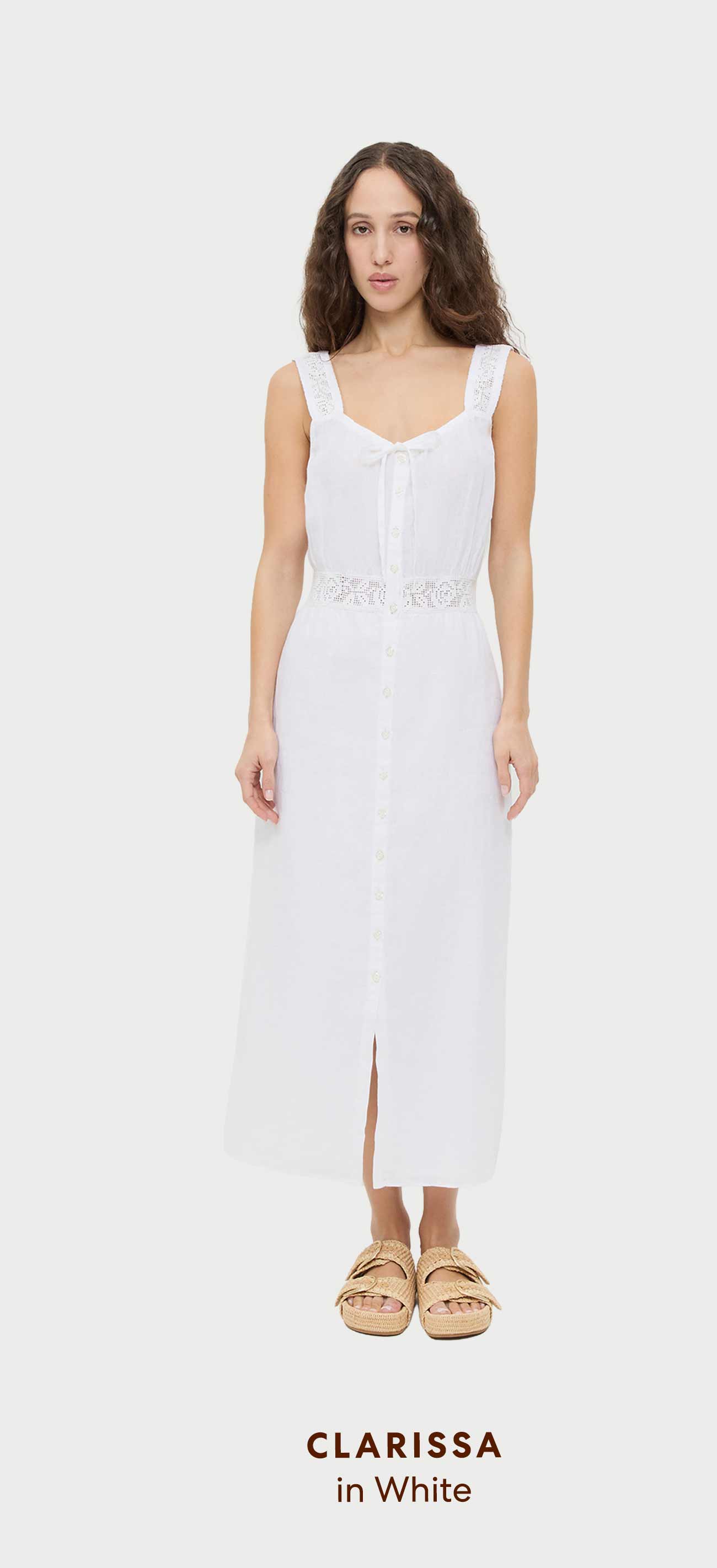 Clarissa in White