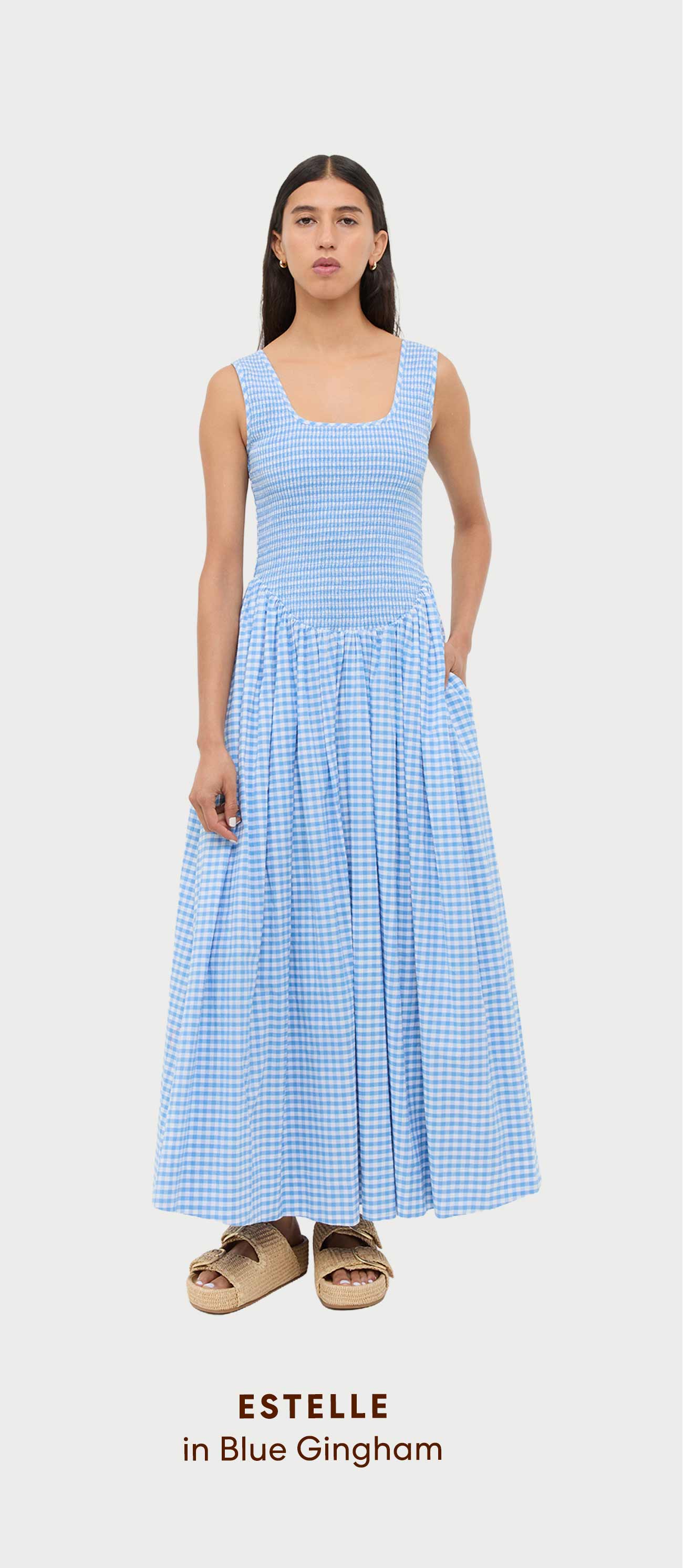 Estelle in Blue Gingham
