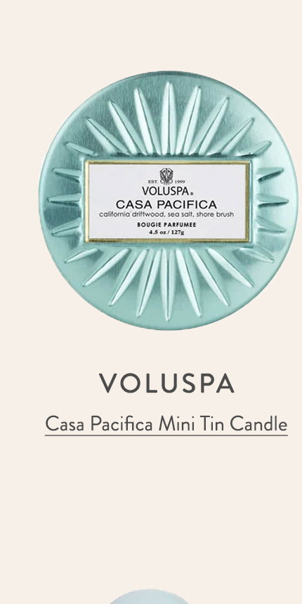 Casa Pacifica Mini Tin Candle 