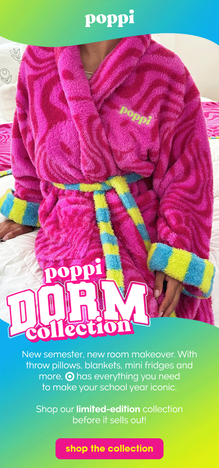 poppi dorm collection