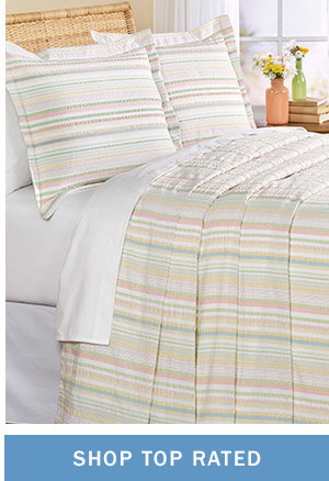 Shop Top Rated. Fresh Stripe Seersucker Bedspread or Pillow Sham