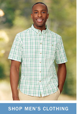 Shop Men's Clothing. Orton Brothers Short-Sleeve Seersucker Plaid Shirt